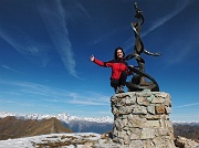 MONTE CADELLE (2483 m) ad anello da Foppolo il 7 novembre 2013 - FOTOGALLERY